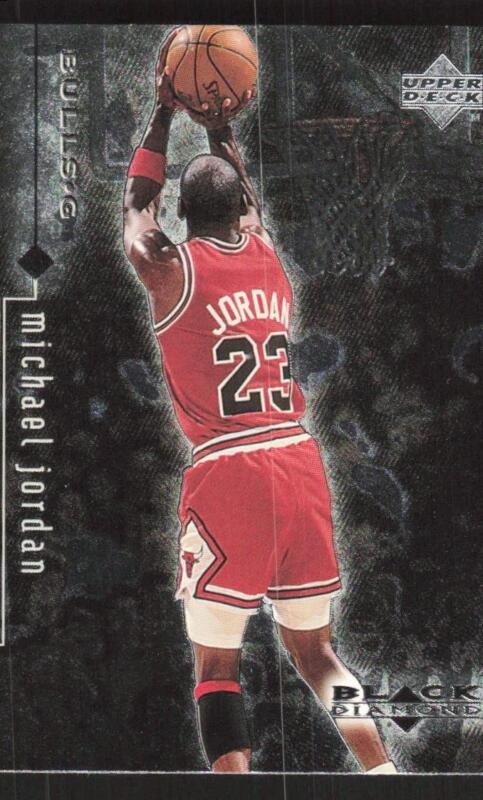 1998 UPPER DECK BLACK DIAMOND MICHAEL JORDAN 7 MINT BASKETBALL CHICAGO BULLS