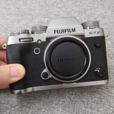 Fujifilm X-T2 XT2 Silver 24.3MP Digital Mirrorless Camera W/Charger English