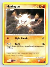 Mankey 79/106 Common Great Encounters Pokemon Lightly Played