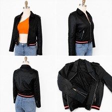BLANKNYC Women s Black Moto Biker Jacket Full...
