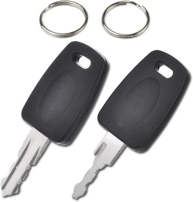 TSA Key 002 007Universal Lock Key Master Suitcase with 2Pcs Rings for Forgotten 