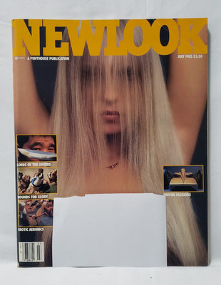 Newlook Magazine July 1985 Penthouse Publication Centerfold Foldout