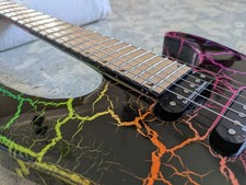 jackson soloist sl3m Rainbow crackle