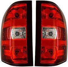 2 Piece Set Tail Light Assembly Compatible with 2007-2013 Chevy Silverado 1500