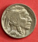1937-S Buffalo Nickel G / VG Full Date Very Nice US 🇺🇸 🦬 #M14