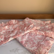 3 x vintage Osman pink floral