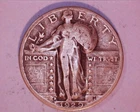 1929-D Standing Liberty 25C Quarter   FINE **128-6C