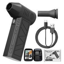 Electric Air Duster Portable Outdoor Fan Compressed Air Cleaner Handheld 3 Speed