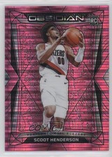 2023-24 Panini Obsidian Electric Etch Pink Pulsar Scoot Henderson #2 w7p