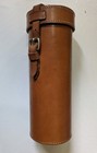 VINTAGE 1907 THERMOS BOTTLE W/CAP CORK & LEATHER CARRYING CASE #6 AMAZING COND. — photo 7
