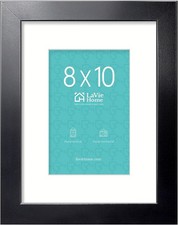 8X10 Picture Frame, 8 X 10 Frame Display Pictures 5X7 with Mat or 8X10 without M