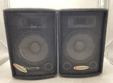 Lot of 2 Harbinger HA60 Compact 10" PA Speakers