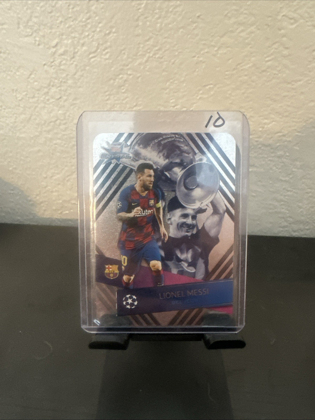 2019-20 Topps Crystal UEFA Champions League - Lionel Messi #122