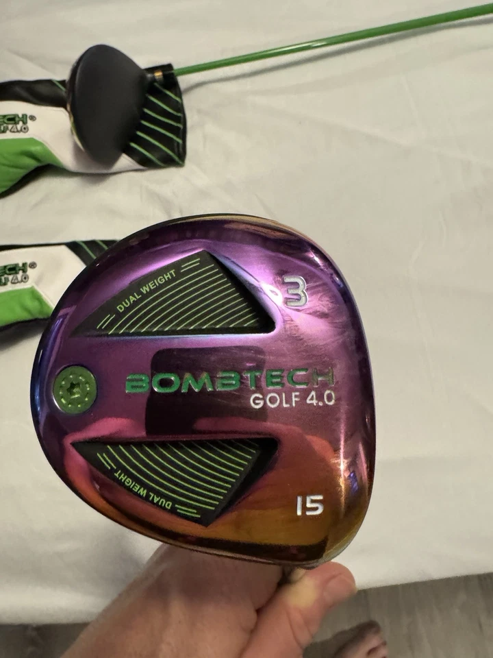 EDICIÓN LIMITADA VOLCANO TORCHED BOMBTECH GOLF 4.0 DRIVER Y 3 MADERAS Foto 3 de 4