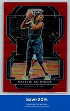 Natalie Achonwa 2022 Panini Prizm WNBA #32 Red #/199 Minnesota Lynx CB4