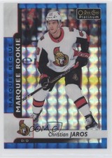 2017-18 O-Pee-Chee Platinum Royal Blue Cubes 79/99 Christian Jaros #169 9b9