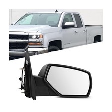 Side View Mirror Fit 2014-2017 For Chevy Silverado 1500 For GMC Sierra 1500 P...