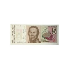 Argentina – 5 Australes Vintage | Banco Central de la República Argentina