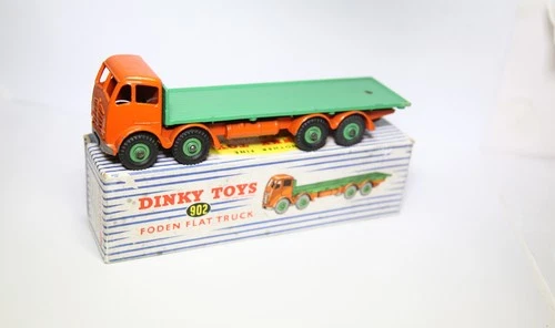 Dinky 902 Foden Flat Truck In Original Box - Very Good Vintage Original 1950s