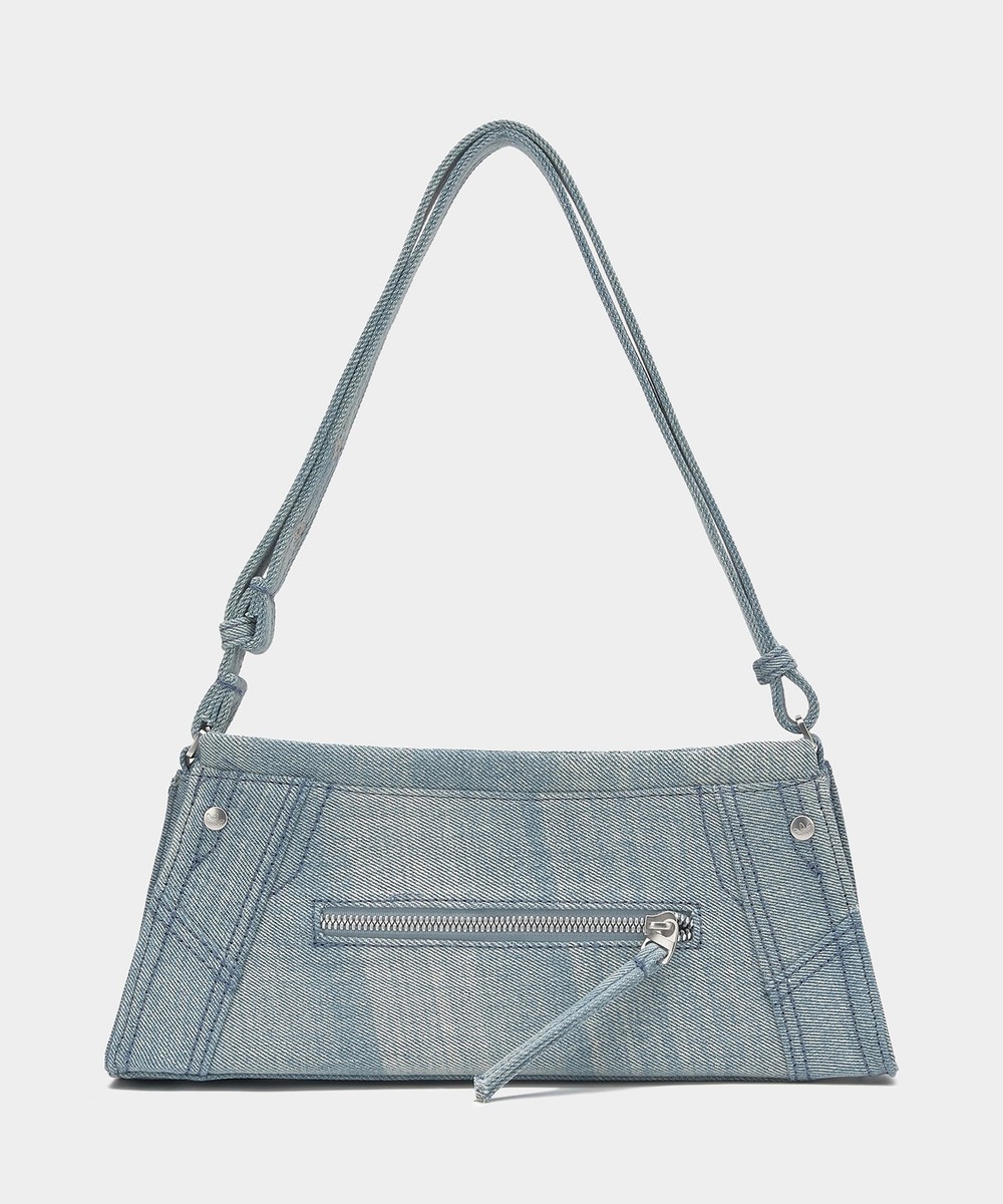 adidas] Denim shoulder bag JL7666 Light denim | eBay