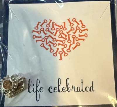 #ad KEEP Collective Sunshine Sun Gold Slider Charm Pave Stone NIP $11.19