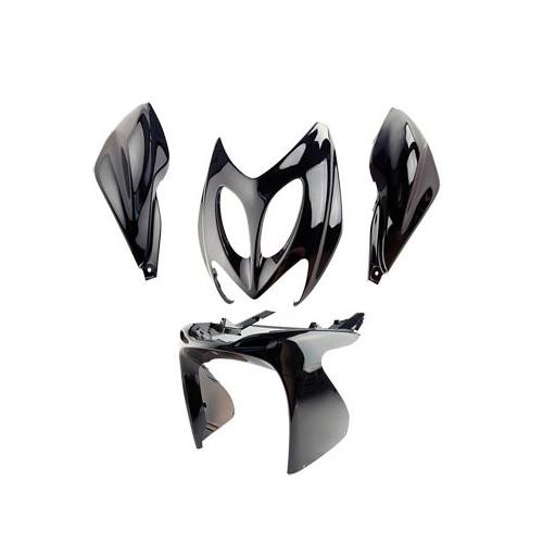 Kit carrosserie nitro aerox 2013 noir verni 4 pieces type origine Tun'r haute resistance