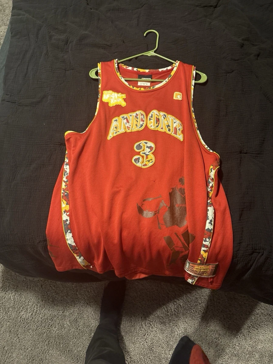 And1 Jersey Indiana OTHER Basketball Fan Apparel & Souvenirs for