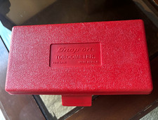 Snap-on Torqometer Dial Torque Wrench 14 In Drive Ratcheting W Case Pb47 Snap-on Torqometer Dial Torque Wrench 14 In Drive Ratcheting W Case Pb47