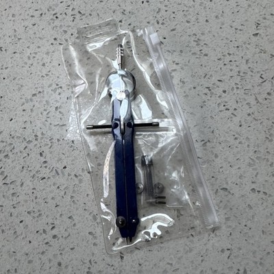 Kompass & Koffer Technik Metall blau 
