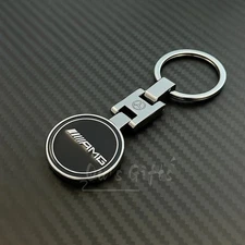 Mercedes Benz AMG Double-Sided Logo Enamel Keychain US Seller Free Shipping