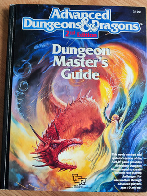 Advanced Dungeons & Dragons 2nd Edition - Dungeon Master's Guide (TSR 2100) 
