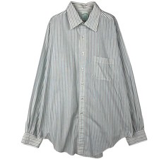 Used Brooks Brothers Est.1818 Multi-Stripe Long-Sleeve Cotton Stripe Shirt M...