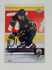 2006-07 Upper Deck Marc-Andre Bergeron #78 Auto Autograph Signed Edmonton Oilers
