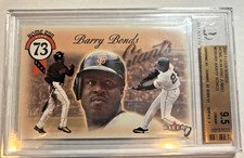 2001 Fleer Barry Bonds Home Run King Jumbo #1173 of 2500 - Beckett 9.5 GEM MINT