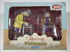 Jam Racing Grannies Crippling Speed Wind Up Walkers Old Lady Toy Gag Gift NEW