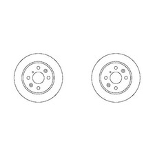 Disque de frein Kia SEPHIA