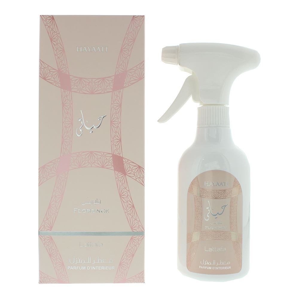 Lattafa Pink Hayaati Florence Room Spray 450Ml - Image 3
