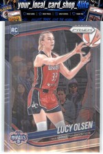 2025 Panini Prizm WNBA #104 Lucy Olsen Rookie Washington Mystics