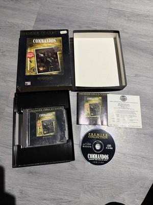 Commandos Beyond the Call of Duty PC CD-ROM Eidos Sierra Big Box. Sehr guter Zustand  