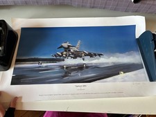 Jon Westwood ?Typhoon QRA? Signed Aviation Jet Aircraft Art Print Unframed