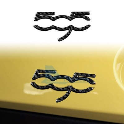 For Fiat 500 2008-2024 Abarth 595 2012-2024 Car Passenger Side Trim Sticker