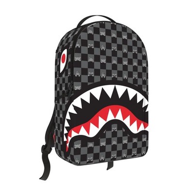 Sprayground Gray Peeking Character Check Backpack Size OS