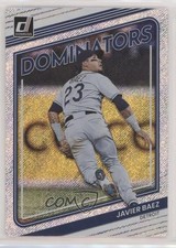 2022 Panini Donruss Dominators Rapture Javier Baez #D-3 9r5