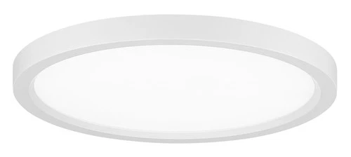Minka Lavery 715-L Vantage 15"W Round LED Flush Mount Ceiling - White - Picture 1 of 7
