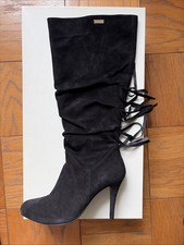 Stivali donna Marina Rinaldi neri nuovi con scatola taglia EU40 US9