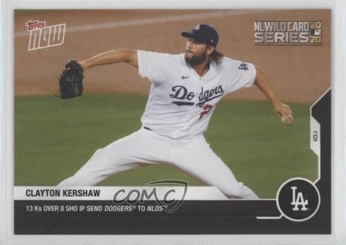 2020 Topps Now 355 Clayton Kershaw