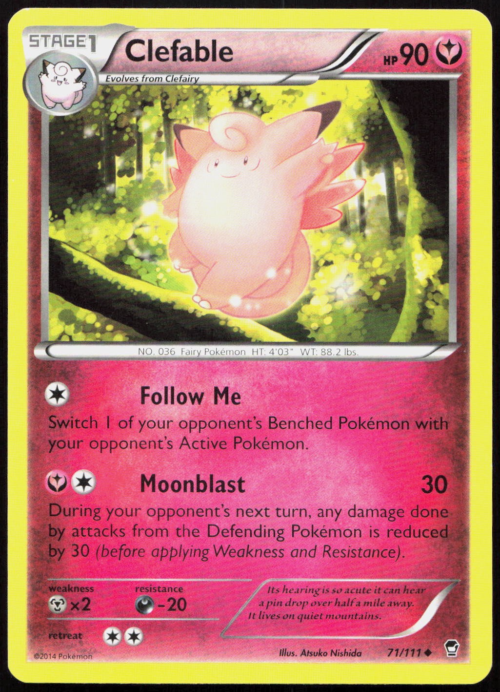 Clefable Uncommon Generations 51/83 LP