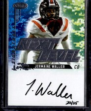 2022 SAGE #NLS-JW3 Jermaine Waller Next Level Signatures Silver #/25