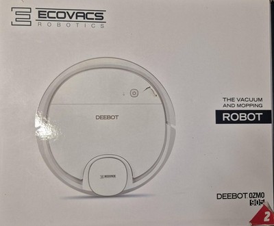 Ecovacs Deebot OZMO 905 Saugroboter mit Wischfunktion, Weiß