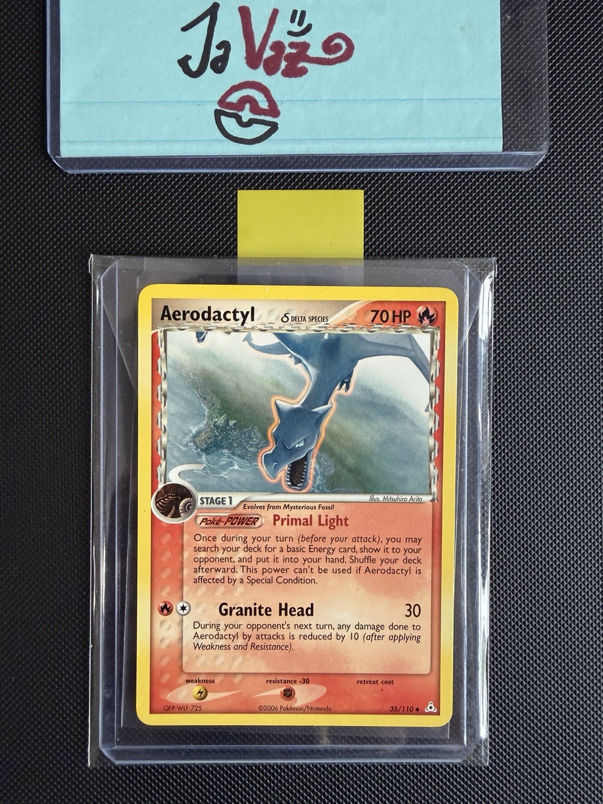 Aerodactyl 35/110 Delta Species NM - NM+ 2006 EX Holon Phantoms Vintage✨ 1 DAY!